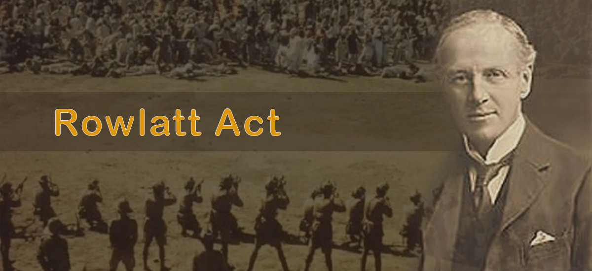 Satyagraha Against The Rowlatt Act