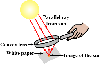 Class 7 Science -Chapter 15- Light- Activity-  Focusing Sunlight with a Convex Lens